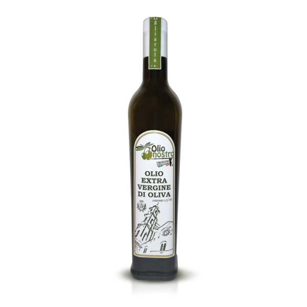 Bottiglia Olio Extra Vergine di Oliva "Coratina" da 0,750 litri